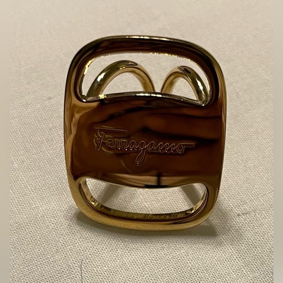 Salvatore Ferragamo Accessories Salvatore Ferragamo Gold Tone - Main Image